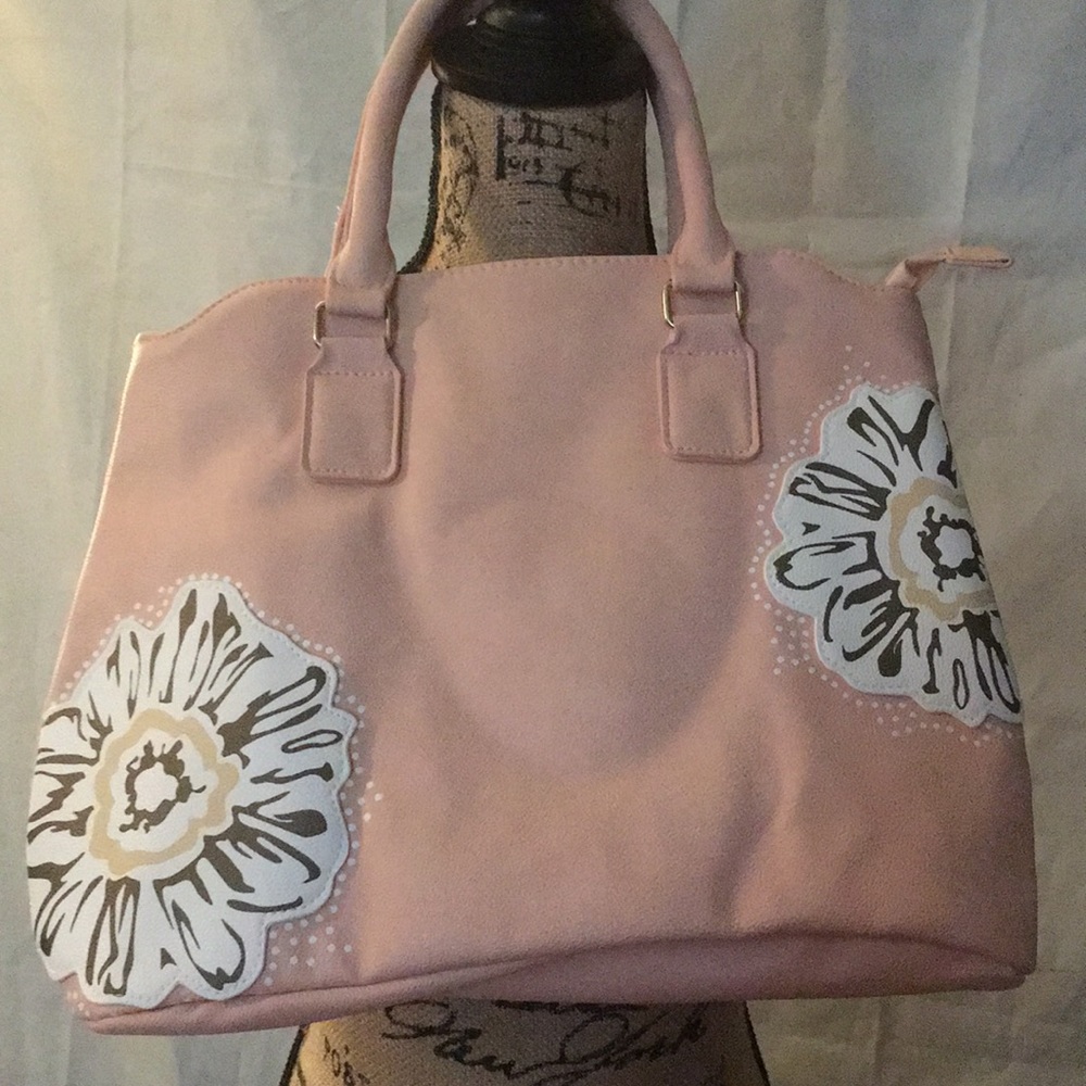 3 Piece Travel Bag Set ROSE Blush Floral NWT - Picture 2 of 7